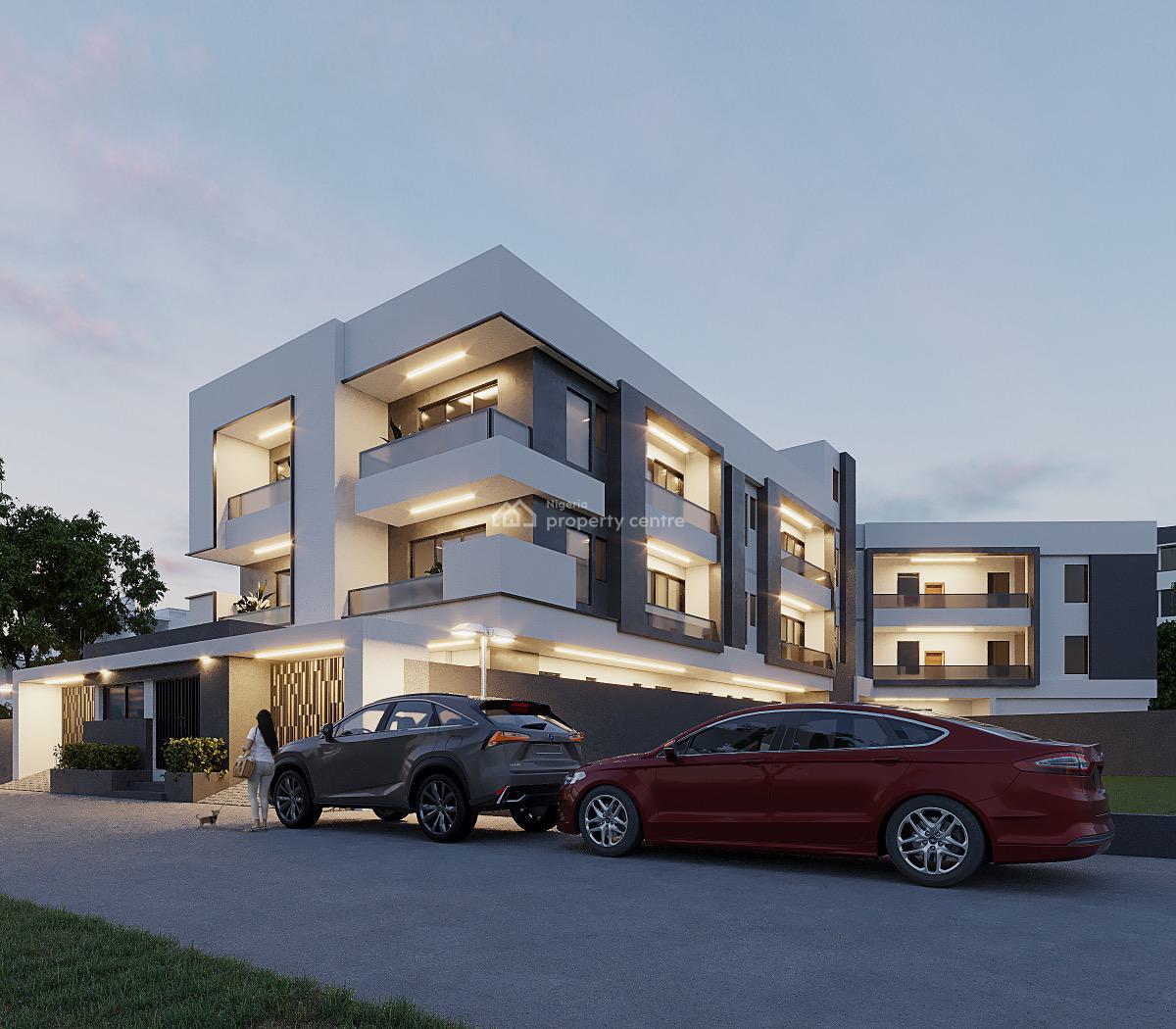 Luxury Apartments for High Investment Return, 8mins From University of Lagos, Bajulaiye Rd., Akoka, Yaba, Lagos, Block of Flats for Sale