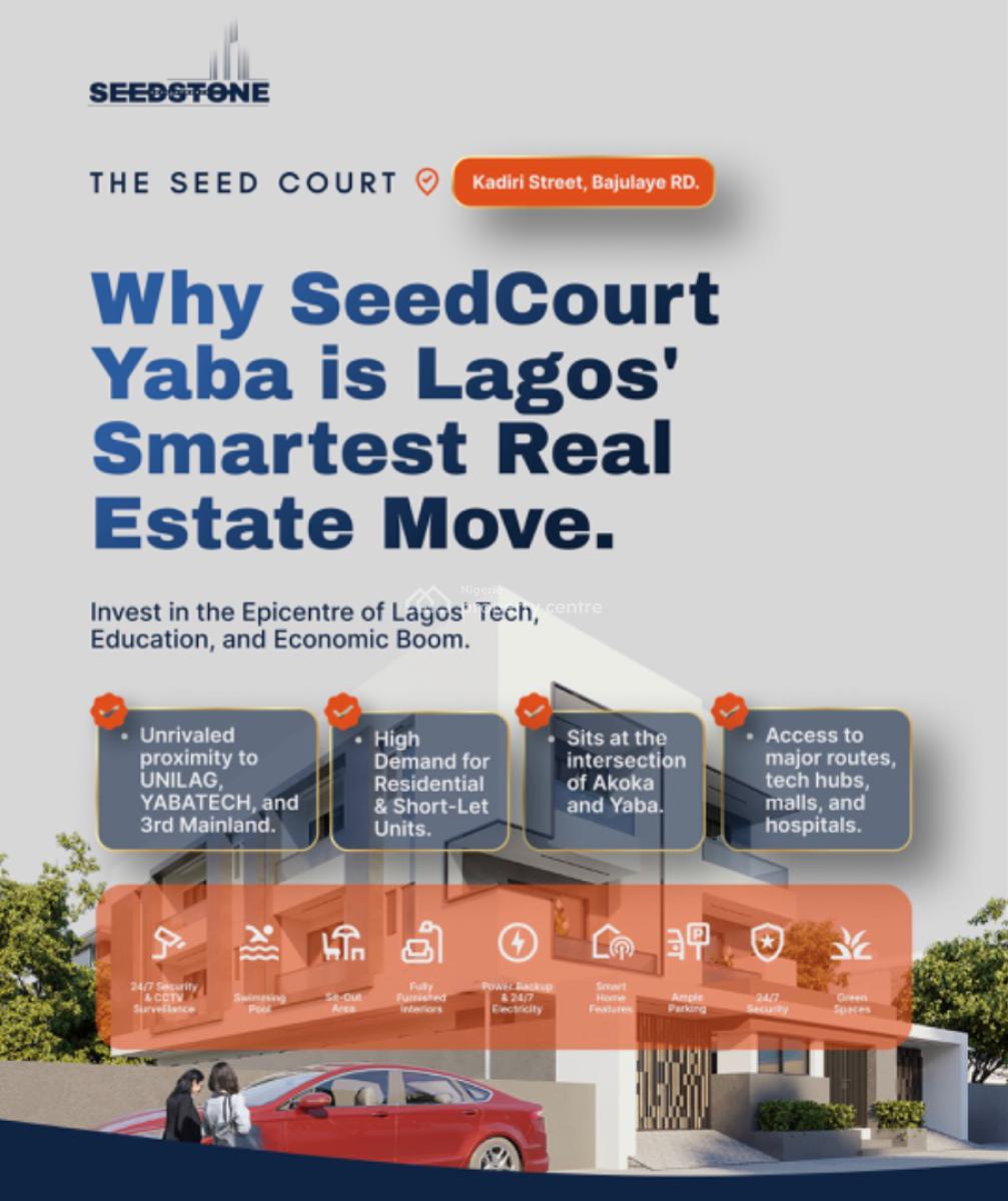 Luxury Apartments for High Investment Return, 8mins From University of Lagos, Bajulaiye Rd., Akoka, Yaba, Lagos, Block of Flats for Sale