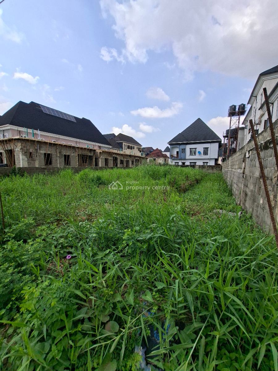 Dry Land with Foundation on Interlocked Estate, Liberty Estate, Ago Palace, Isolo, Lagos, Residential Land for Sale