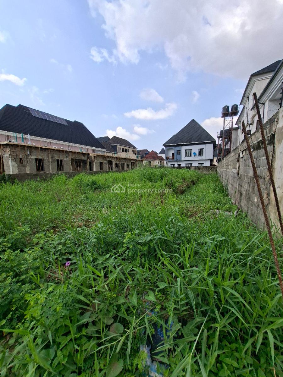 Dry Land with Foundation on Interlocked Estate, Liberty Estate, Ago Palace, Isolo, Lagos, Residential Land for Sale