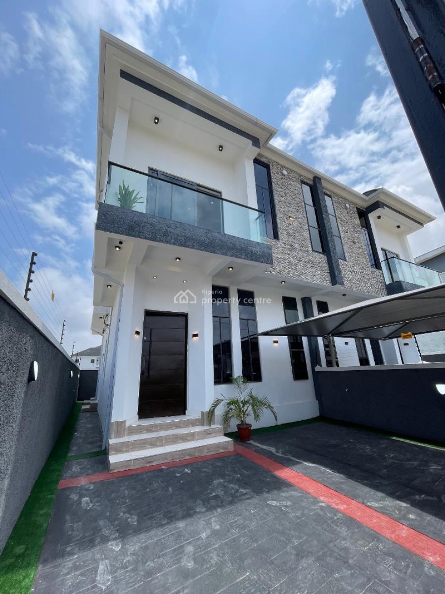 4 Bedroom Duplex with Bq, Ikota, Lekki, Lagos, Semi-detached Duplex for Rent