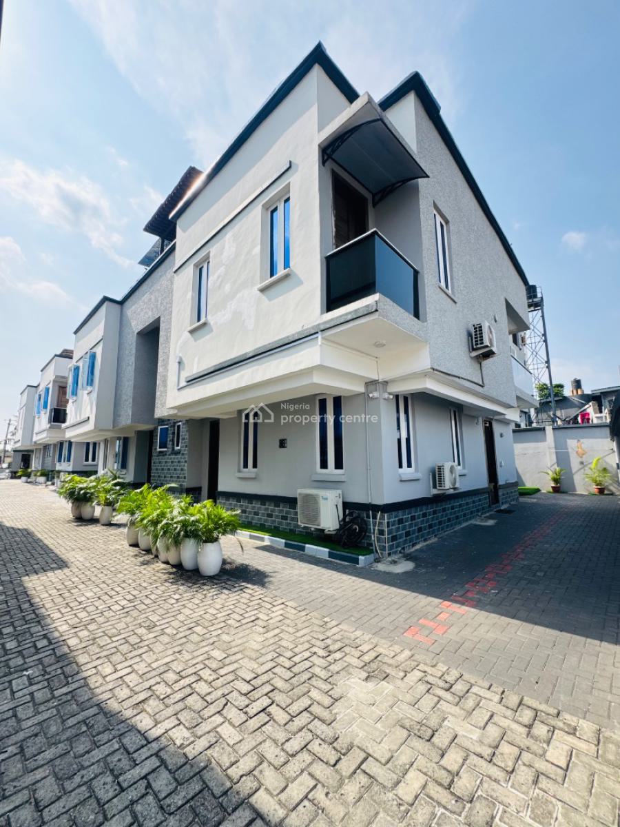 Lovely Built 4 Bedroom Semi Detached Duplex with a Room Bq, Maryland, Lagos, Semi-detached Duplex for Sale