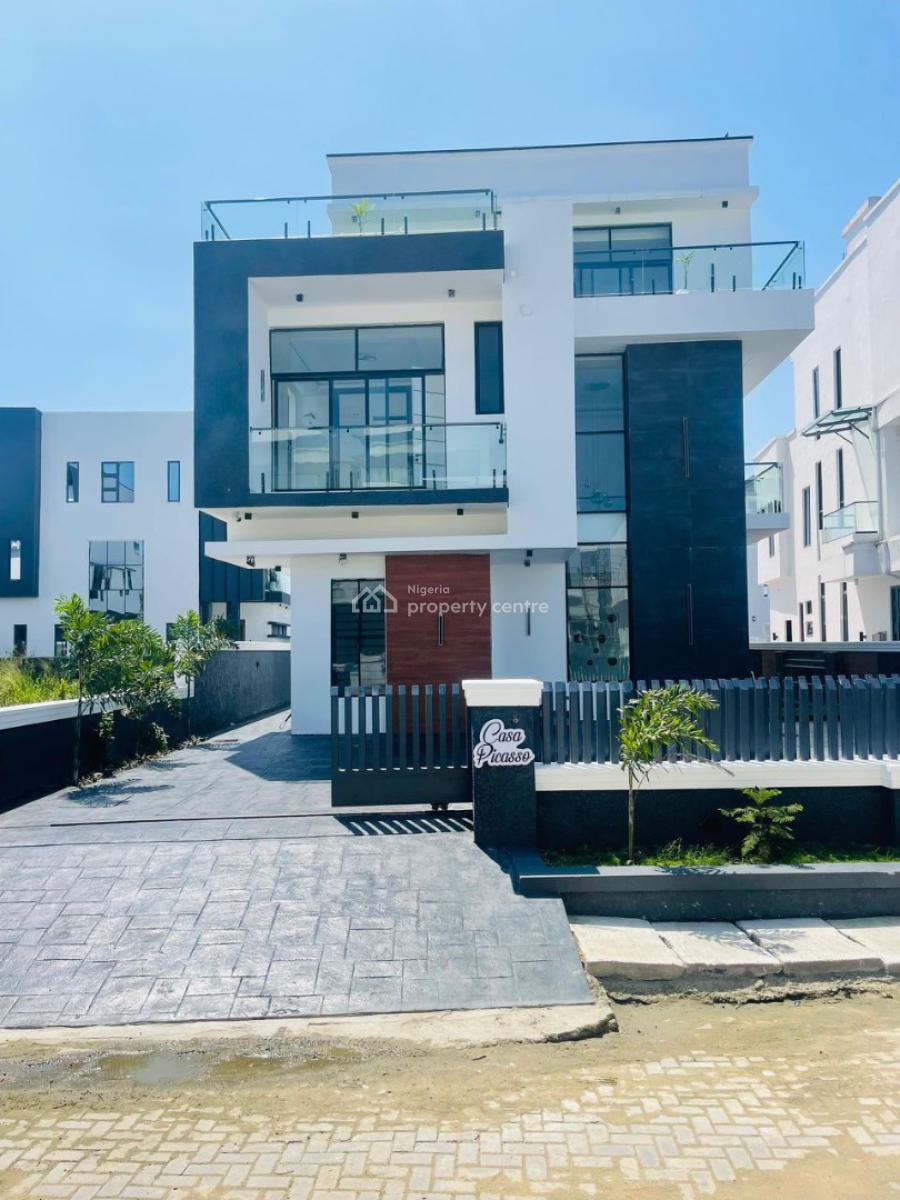 Lovely Built 5 Bedroom Fully Detached Duplex + Bq with Swimming Pool, Megamound Estate, Lekki, Lagos, Detached Duplex for Sale