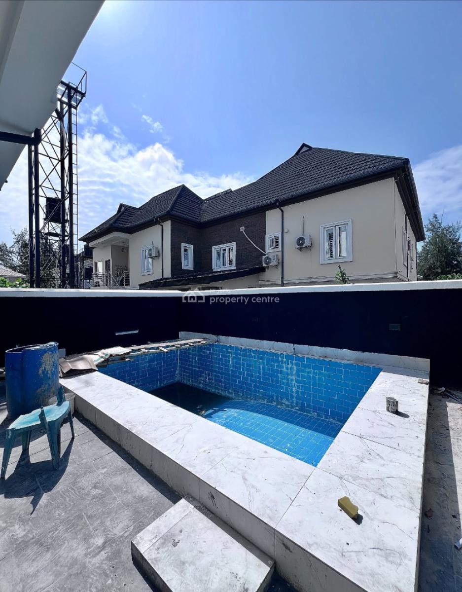 Stunning 5 Bedroom Detached Duplex with Swimming Pool and Bq, Ikota, Ikota, Lekki, Lagos, Detached Duplex for Sale