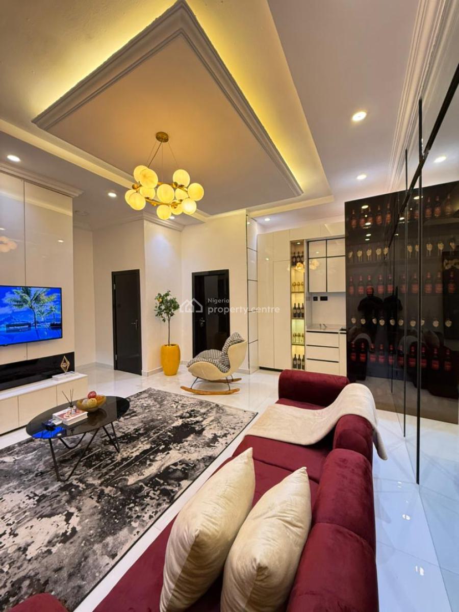 Luxury One Bedroom Apartment with Cinema, Osapa London, Lekki, Lagos, Flat / Apartment Short Let