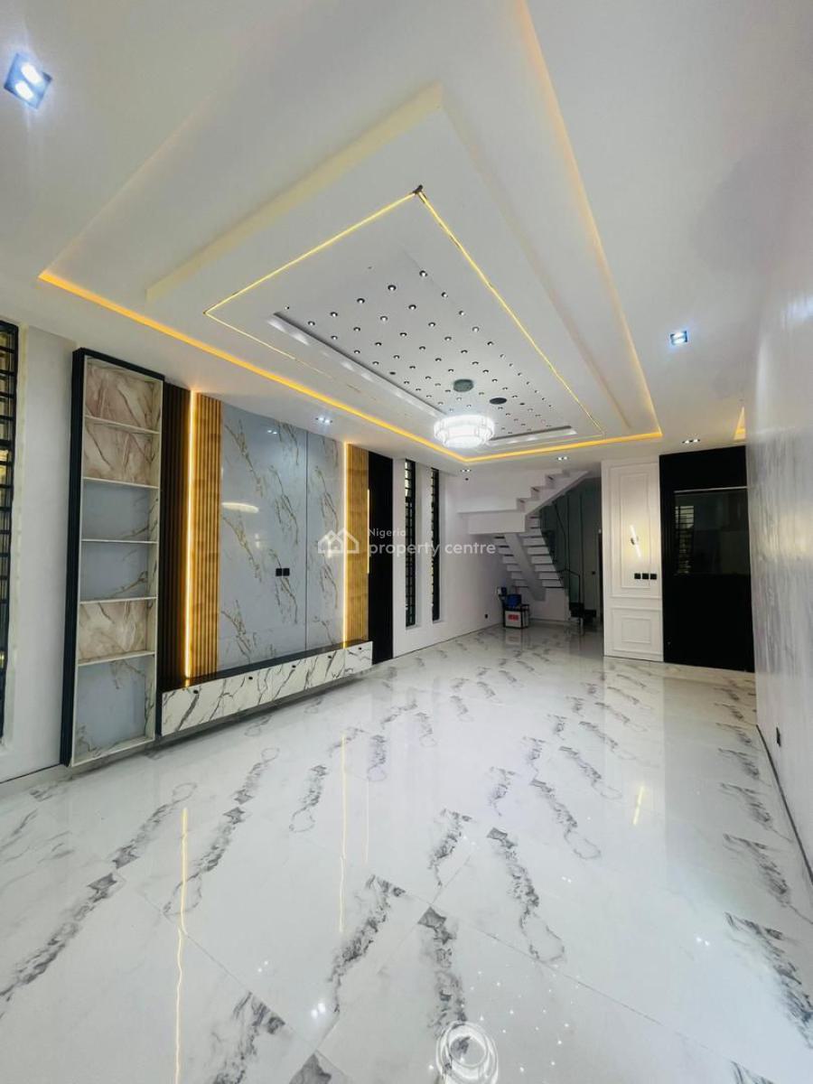 Lovely Built 5 Bedroom Fully Detached Duplex + Bq + Pool & Range, Lekki, Lagos, House for Sale