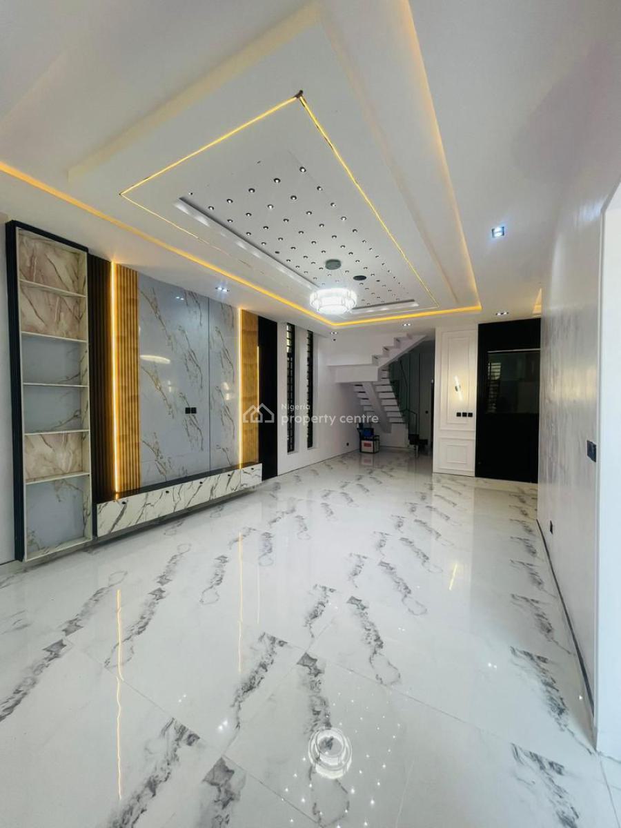Lovely Built 5 Bedroom Fully Detached Duplex + Bq + Pool & Range, Lekki, Lagos, House for Sale