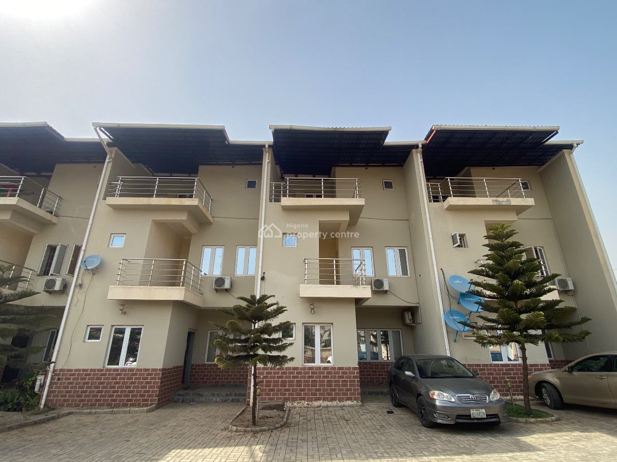 Serviced 4 Bedroom Terrace Duplex with Bq, Life Camp, Abuja, Terraced Duplex for Rent