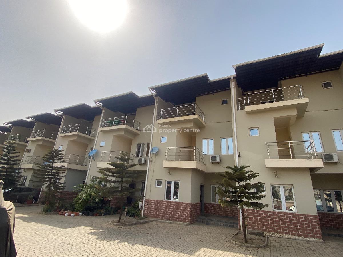 Serviced 4 Bedroom Terrace Duplex with Bq, Life Camp, Abuja, Terraced Duplex for Rent