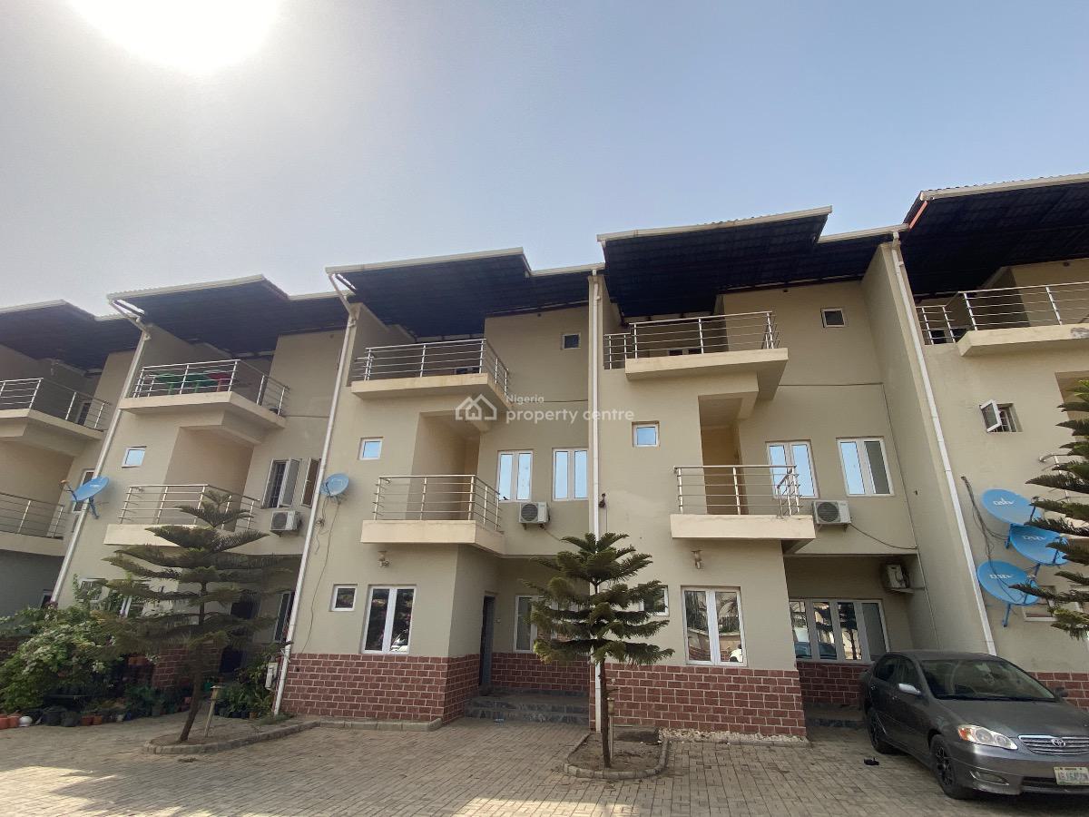 Serviced 4 Bedroom Terrace Duplex with Bq, Life Camp, Abuja, Terraced Duplex for Rent