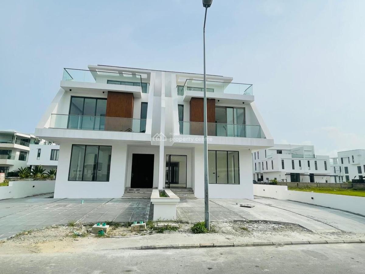 Luxuriously Built 5 Bedroom Semi Detached Duplex + Bq & Pool, Cinema, Cowrie Creek, Ikate, Lekki, Lagos, House for Sale