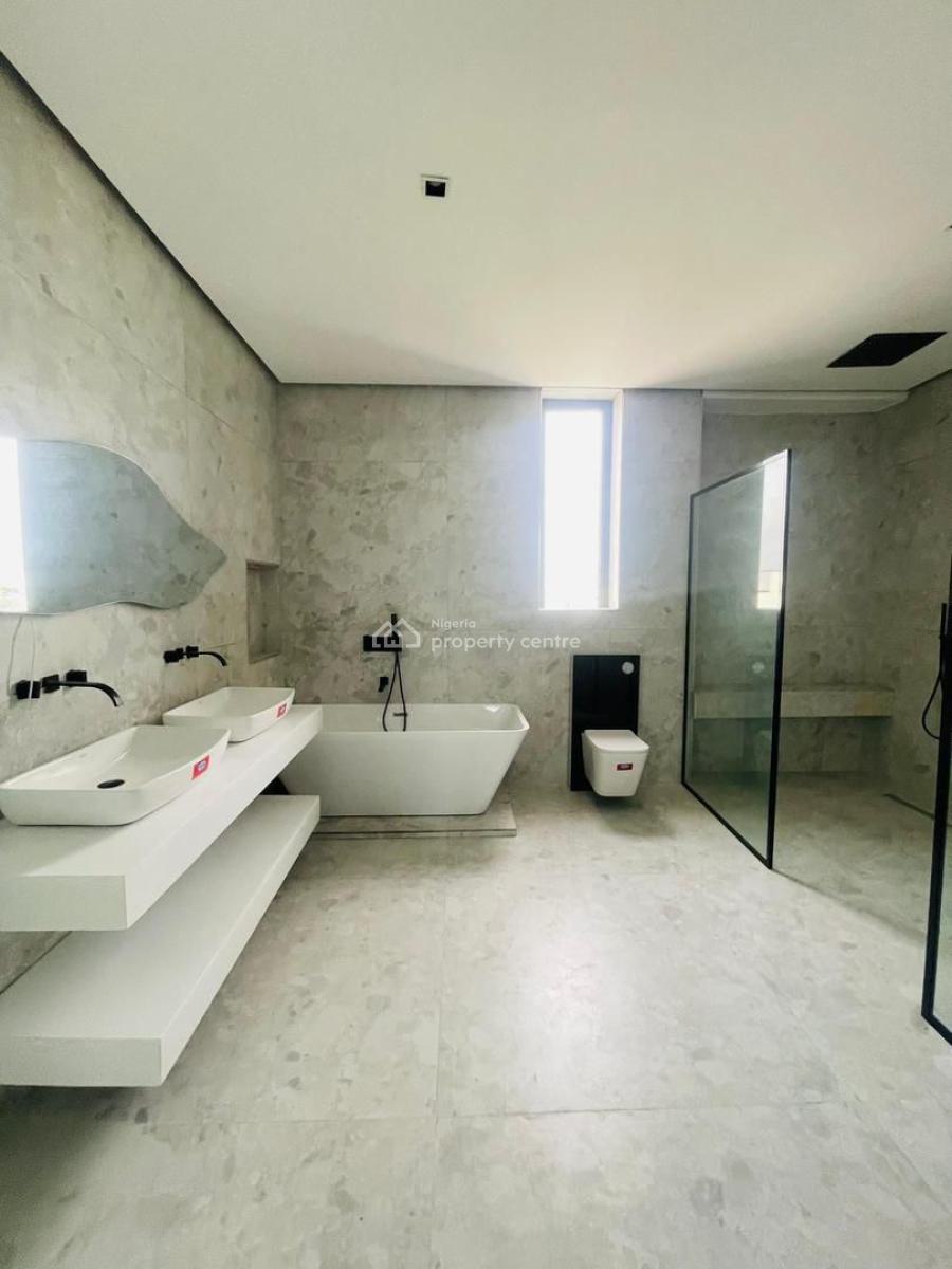 Luxuriously Built 5 Bedroom Semi Detached Duplex + Bq & Pool, Cinema, Cowrie Creek, Ikate, Lekki, Lagos, House for Sale