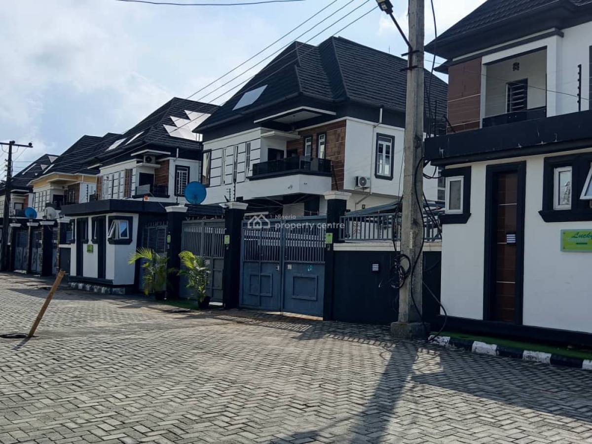 4 Bedroom Detached Duplex with Bq-gov.consent, Culbert Court, Lekki County Homes, Ikota, Lekki, Lagos, Detached Duplex for Sale
