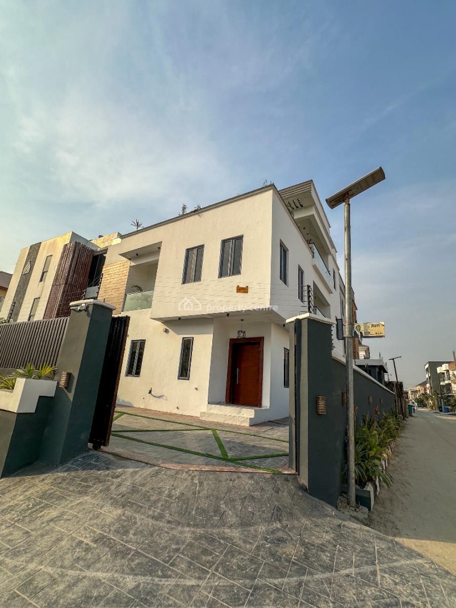 5 Bedroom Contemporary Detached Duplex with Swimming Pool, Study Room/, Ikate, Lekki, Lagos, Detached Duplex for Sale