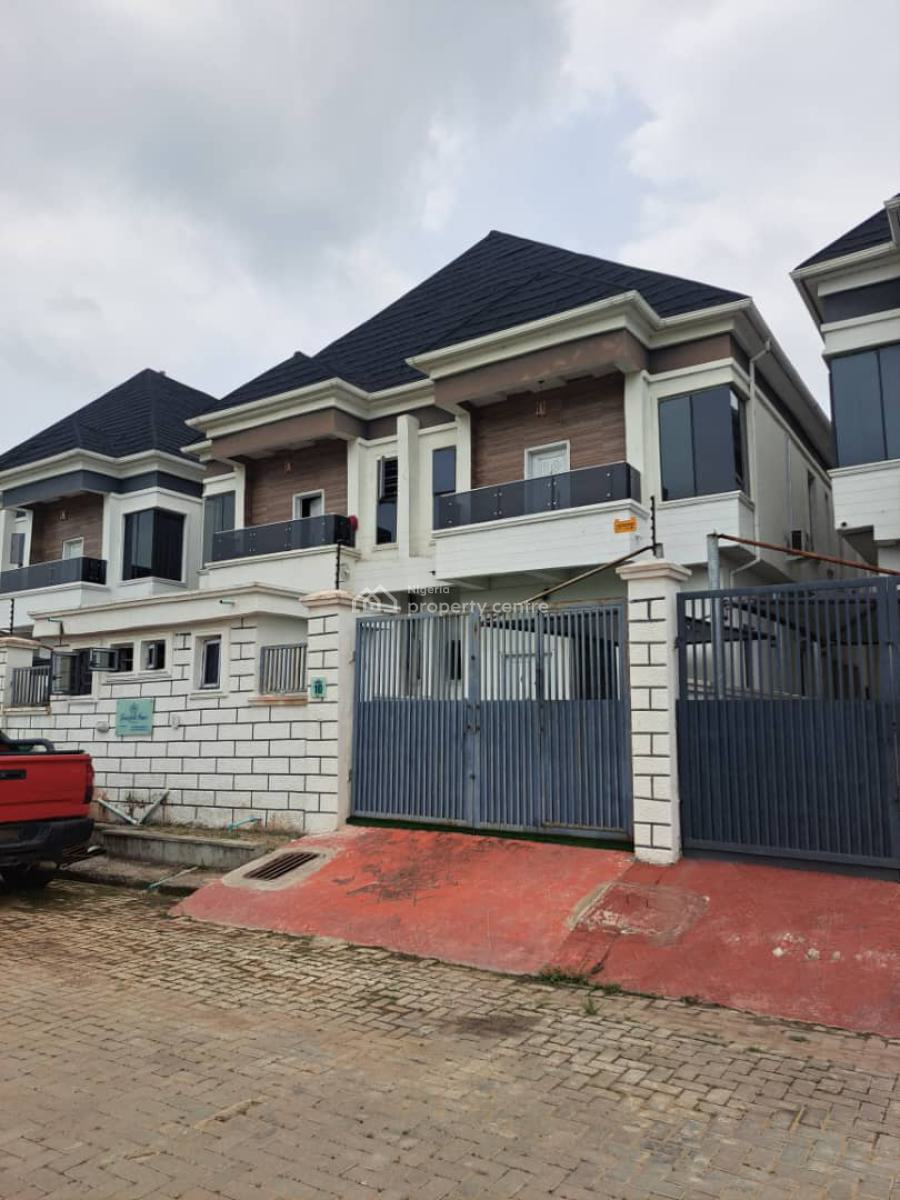 Spacious 4bedroom Semi Detached Duplex Plus Bq, Orchid, By Water View Road Off Lafiaji, Lekki, Lagos, Semi-detached Duplex for Rent