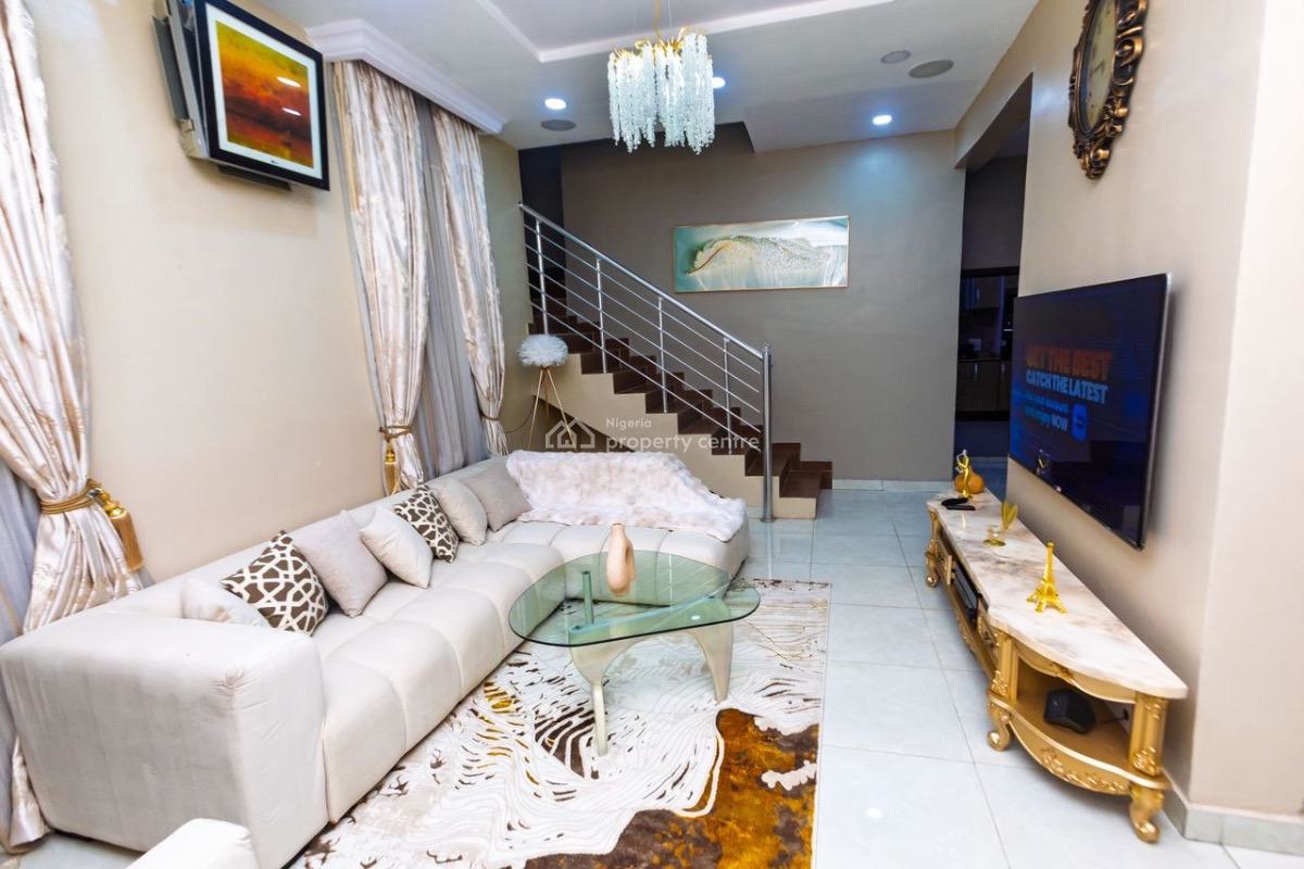 Luxury 4 Bedroom Duplex (self Compound), Chevyview Estate, Chevron, Lekki, Lagos, House Short Let