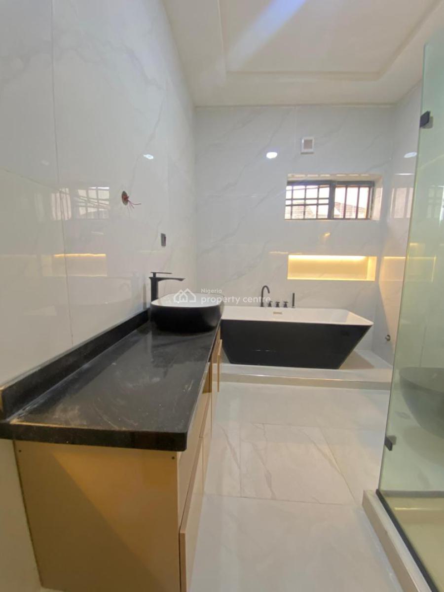 Classic 4 Bedroom Semi Detached Duplex with Bq in a Secure Estate, Chevron, Lekki, Lagos, Semi-detached Duplex for Sale