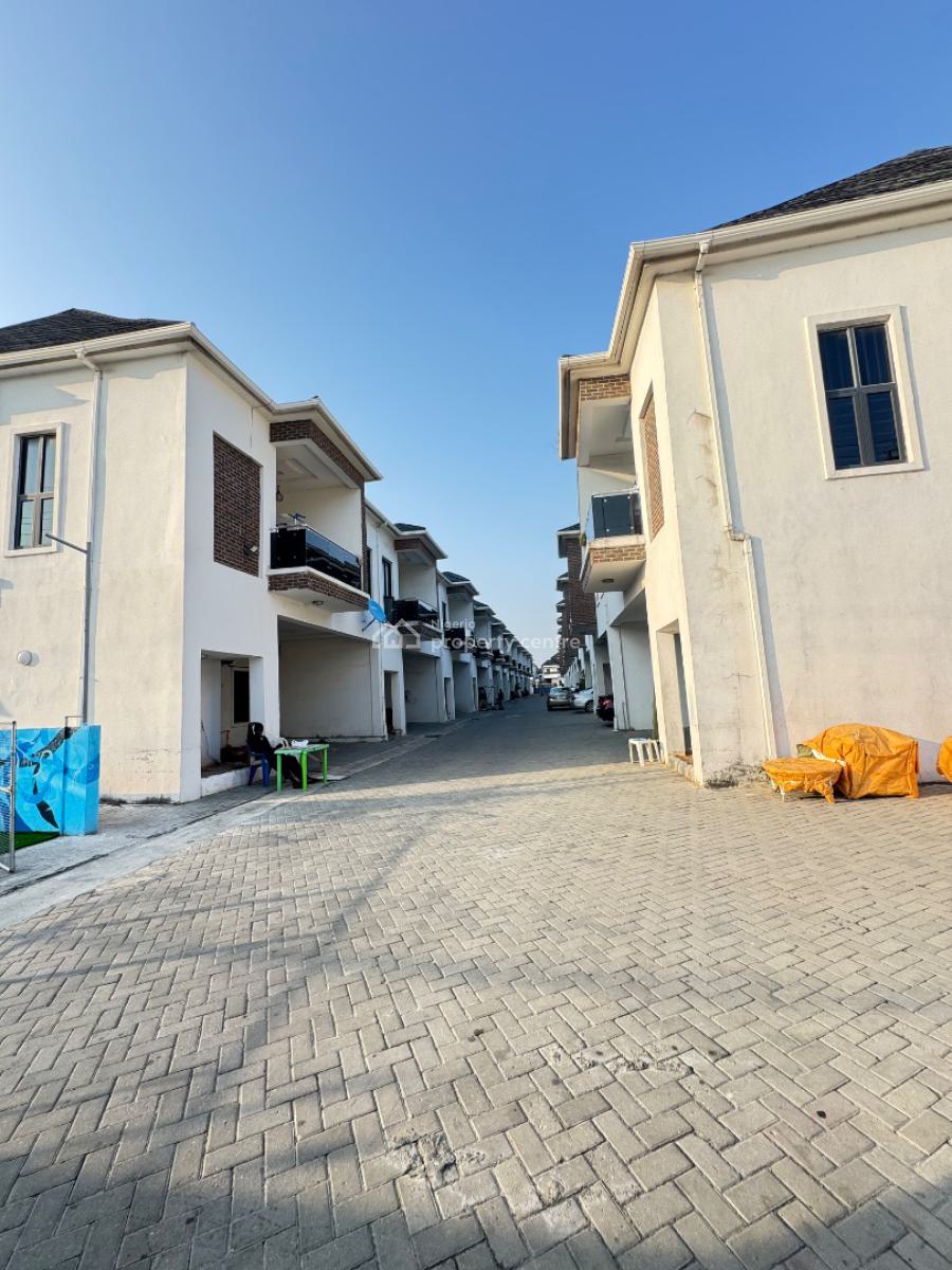 Nice Luxury 4 Bedroom Duplex Terrace Very Good Deal Children Play Gd, Orchid Road Lekki Before Round About Lagos State, Lekki, Lagos, Terraced Duplex for Sale