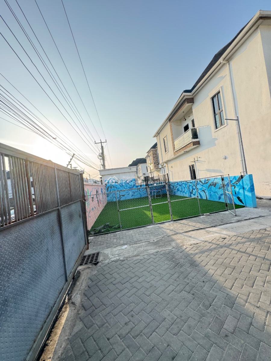 Nice Luxury 4 Bedroom Duplex Terrace Very Good Deal Children Play Gd, Orchid Road Lekki Before Round About Lagos State, Lekki, Lagos, Terraced Duplex for Sale