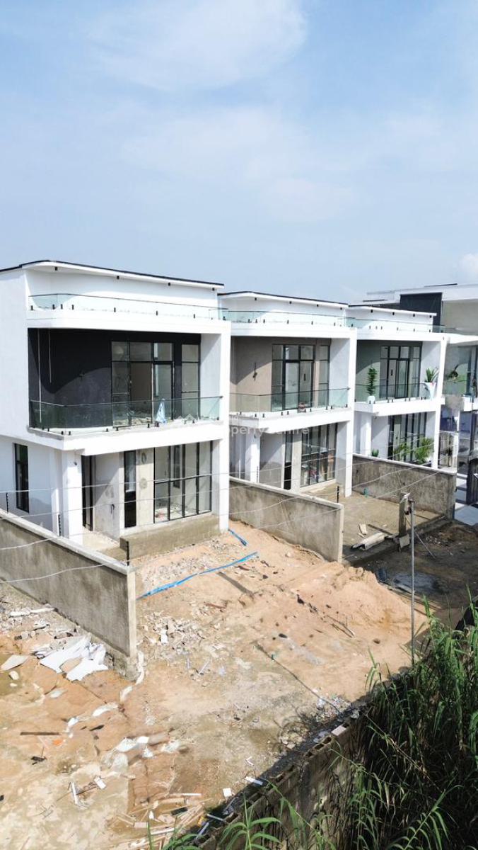 Contemporary 4 Bedroom Detached Duplex with Bq,pool in a Secure Estate, Ajah, Lekki, Lagos, Detached Duplex for Sale