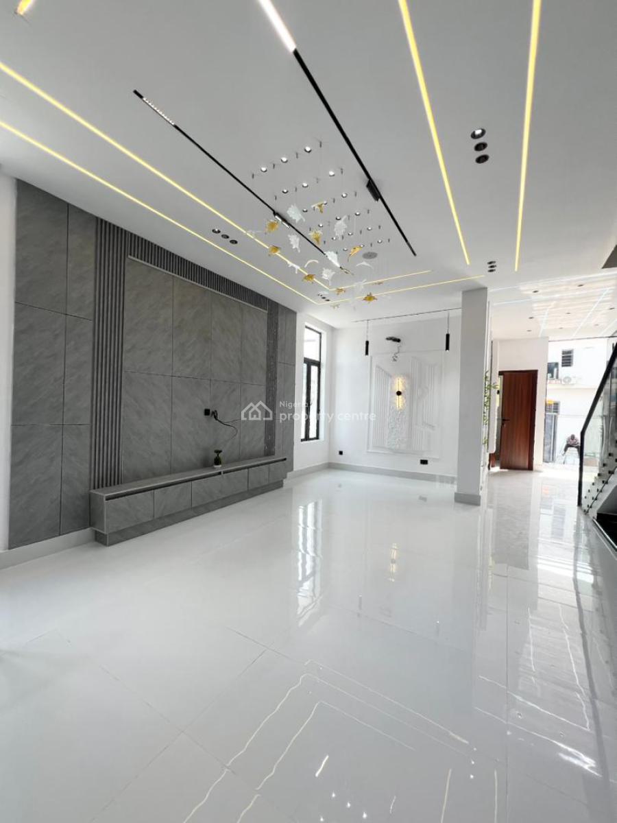 Contemporary 4 Bedroom Detached Duplex with Bq,pool in a Secure Estate, Ajah, Lekki, Lagos, Detached Duplex for Sale