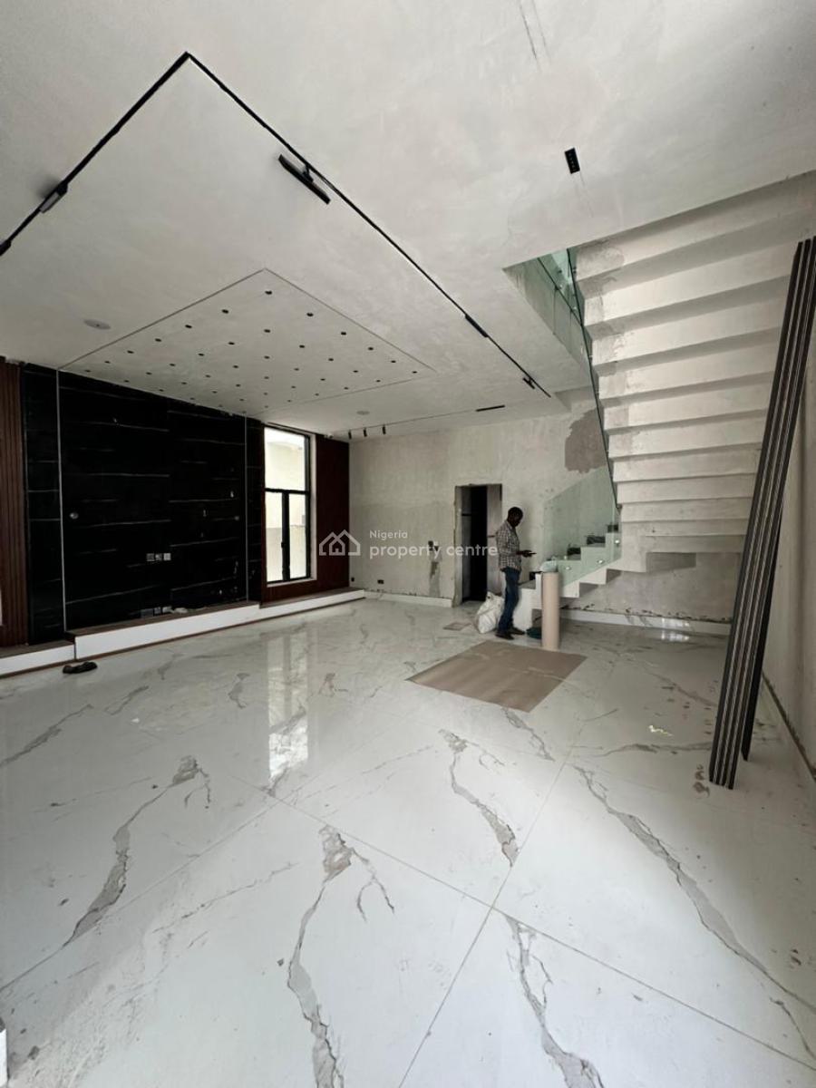 Exquisite 5 Bedroom Detached Duplex with a Cinema, Rooftop, Pool & Bq, Ikate, Lekki, Lagos, Detached Duplex for Sale