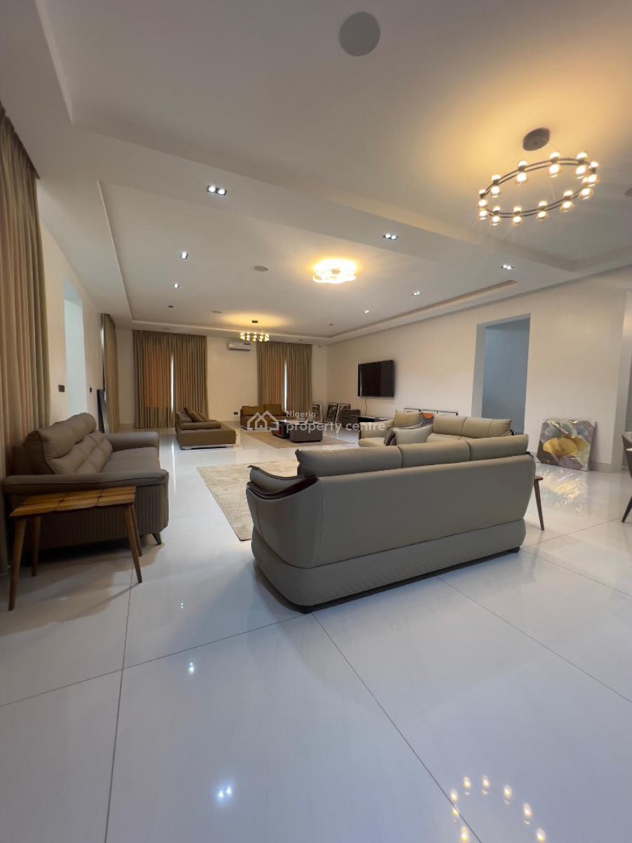 Stunning Newly Built Furnished 4 Bedroom Fully Detached Duplex with Bq, Guzape District, Abuja, Detached Duplex for Sale