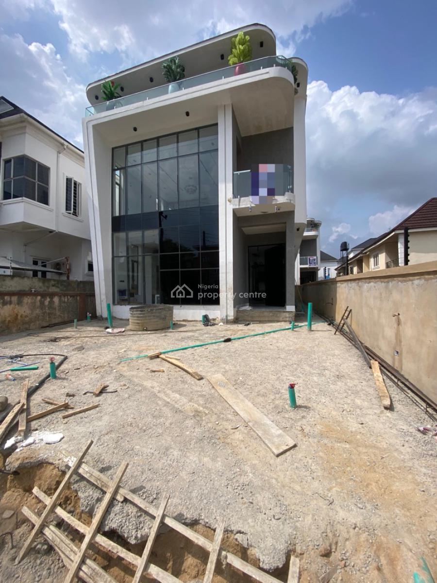 5 Bedroom Fully Detached Duplex with Bq, Oral Estate, Lekki, Lagos, Detached Duplex for Sale