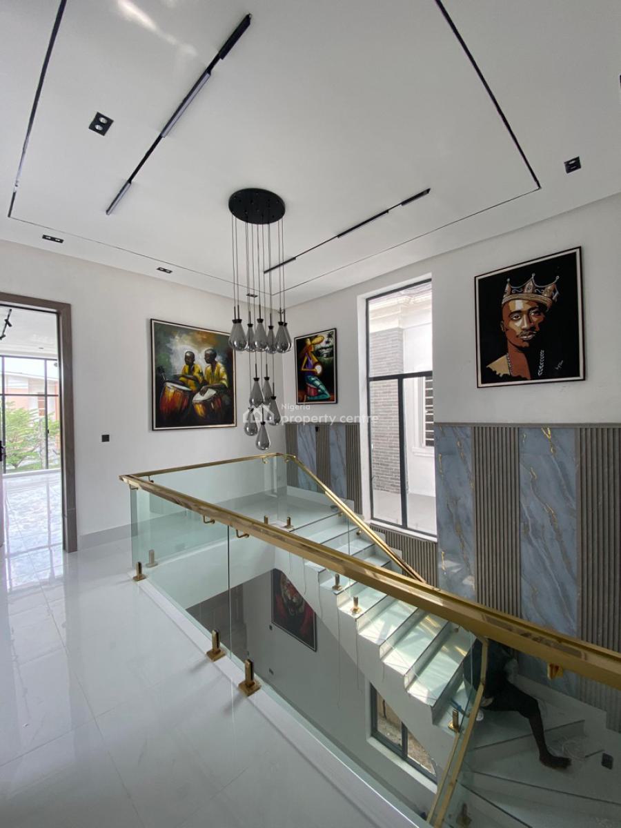 5 Bedroom Fully Detached Duplex with Bq, Oral Estate, Lekki, Lagos, Detached Duplex for Sale