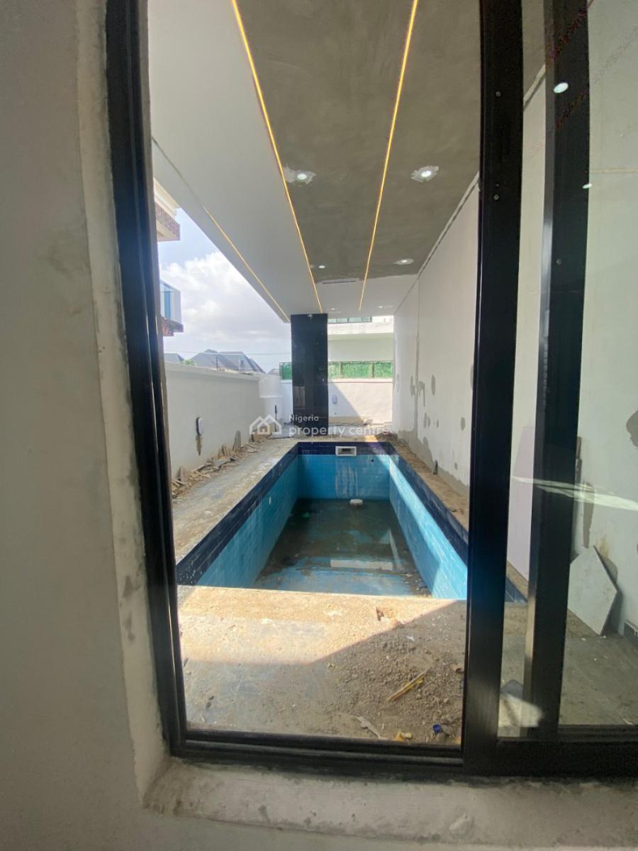 Exquisite 5 Bedroom Detached Duplex with Bq Pool, Ikota, Lekki Phase 2, Lekki, Lagos, Detached Duplex for Sale