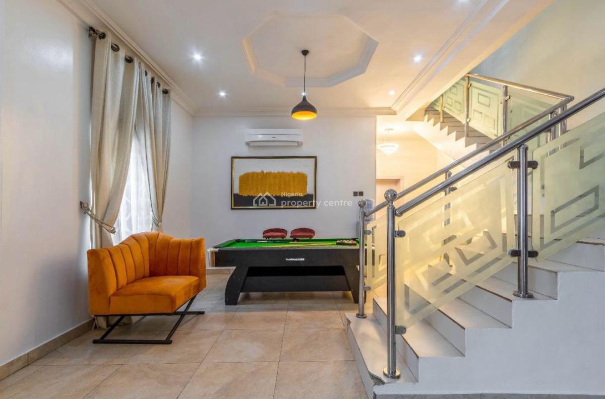 Classic Beautiful 4 Bedroom Detached Duplex, Ikate Off Lekki Phase 1, Lekki, Lagos, Flat / Apartment Short Let