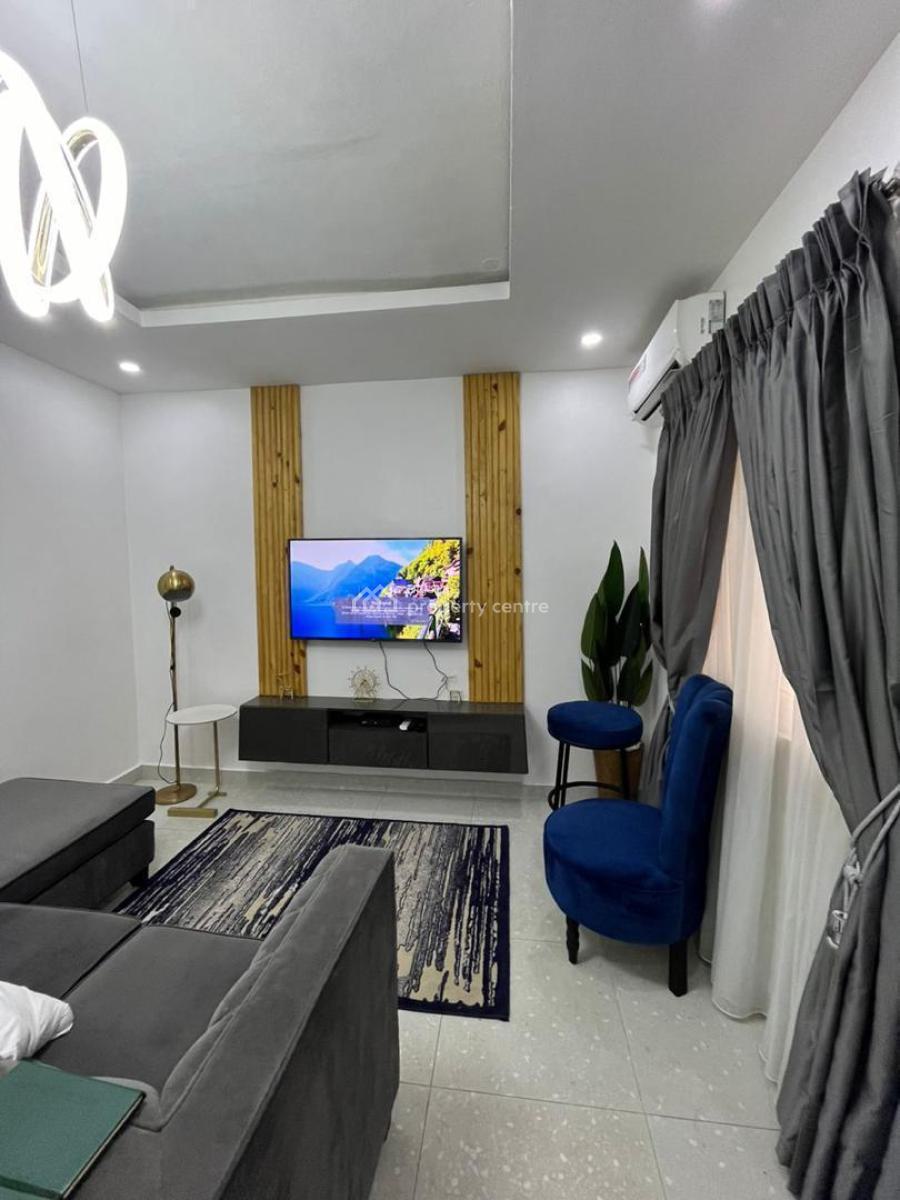 Fully Furnished One Bedroom and Parlour Mini Flat with Fitted Kitchen, New Road By James Hope University, Lekki, Lagos, Mini Flat (room and Parlour) for Rent