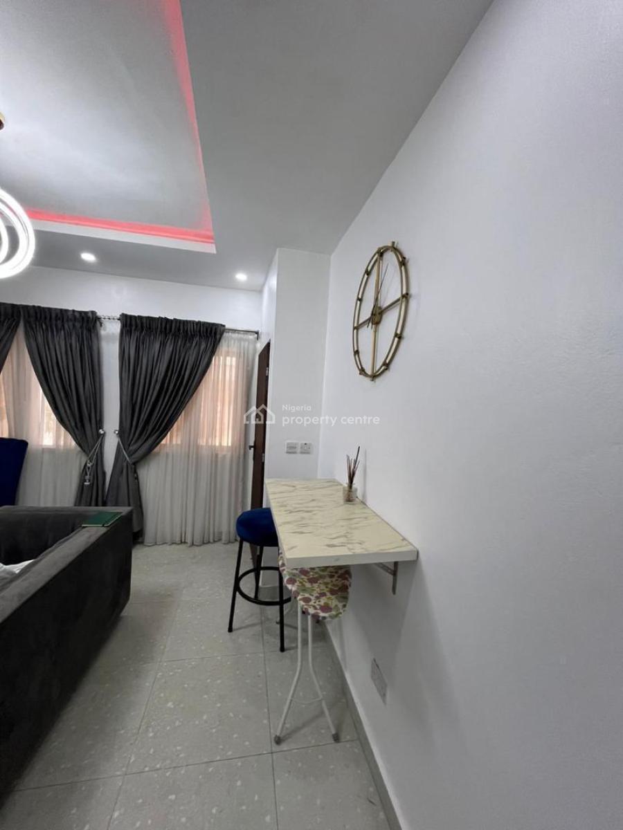 Fully Furnished One Bedroom and Parlour Mini Flat with Fitted Kitchen, New Road By James Hope University, Lekki, Lagos, Mini Flat (room and Parlour) for Rent