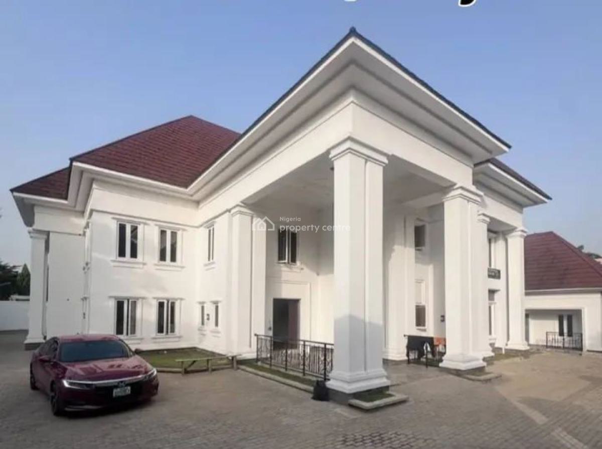 Exquisite 7-bedroom Mansion + Bq + Guest Chalet 5 Rooms, Ebitu Ukiwe, Jabi, Abuja, Detached Duplex for Sale