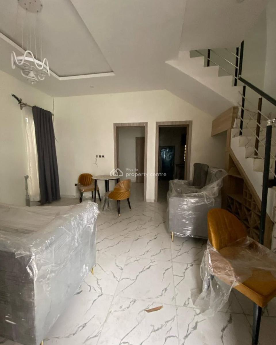 Lovely 3 Bedroom Terrace Duplex in a Secured Location, Located at Ikota G.r.a, Ikota, Lekki, Lagos, Terraced Duplex for Sale