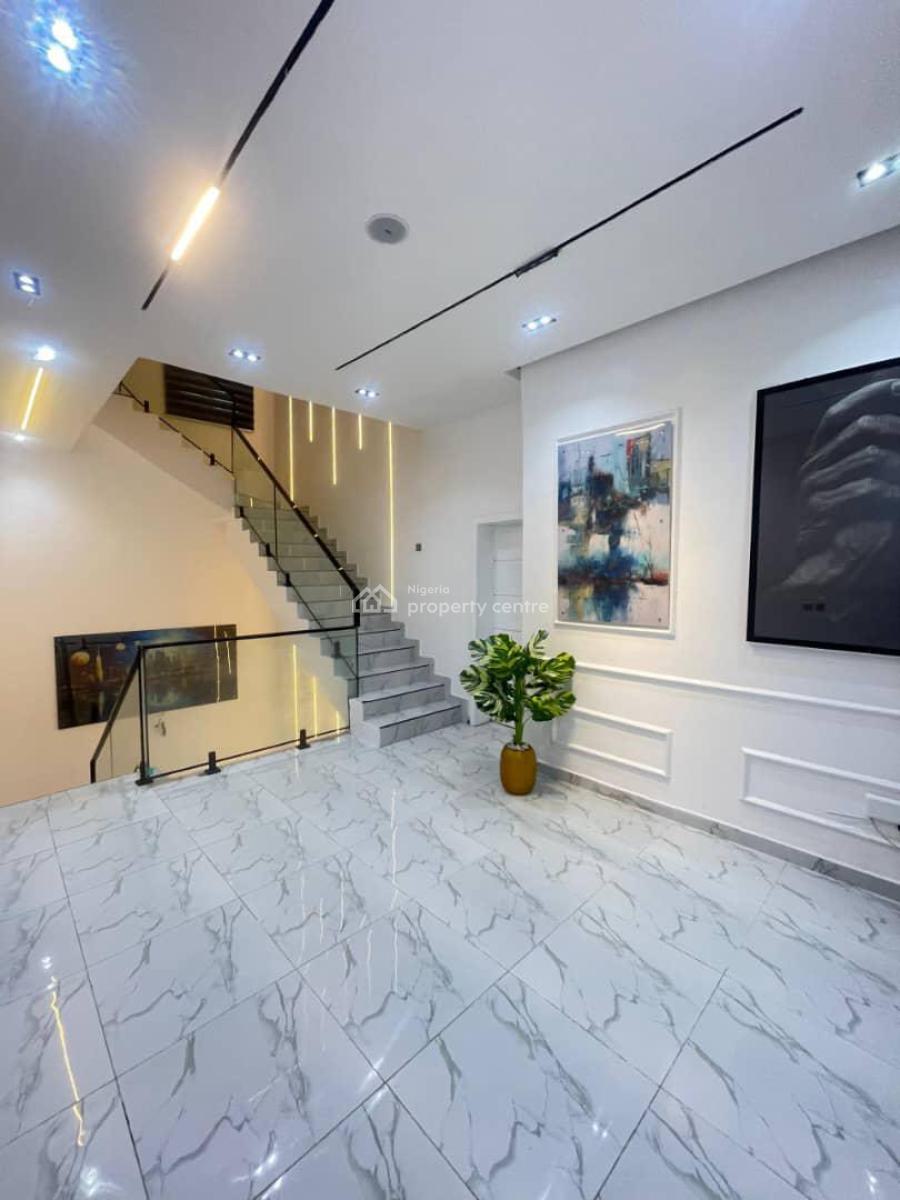 Elite Home/ 5 Bedrooms Fully Detached Duplex and Rooftop Terrace, Ologolo, Lekki, Lagos, Detached Duplex for Rent