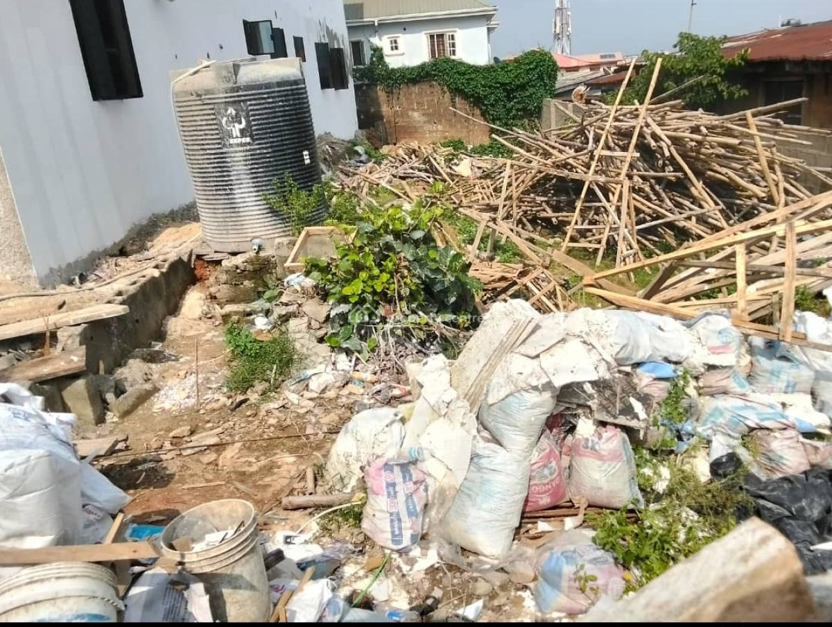 Half Plot of Land (300sqm) for All Purposes, Off College Road, Ogba, Ikeja, Lagos, Commercial Land for Rent