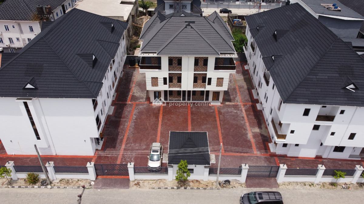 Mini Estate Consisting  of 10 Units of 4 Bed Duplexe & 2units of 3bed, Blenco, Before Shoprite, Sangotedo, Ajah, Lagos, Semi-detached Duplex for Sale