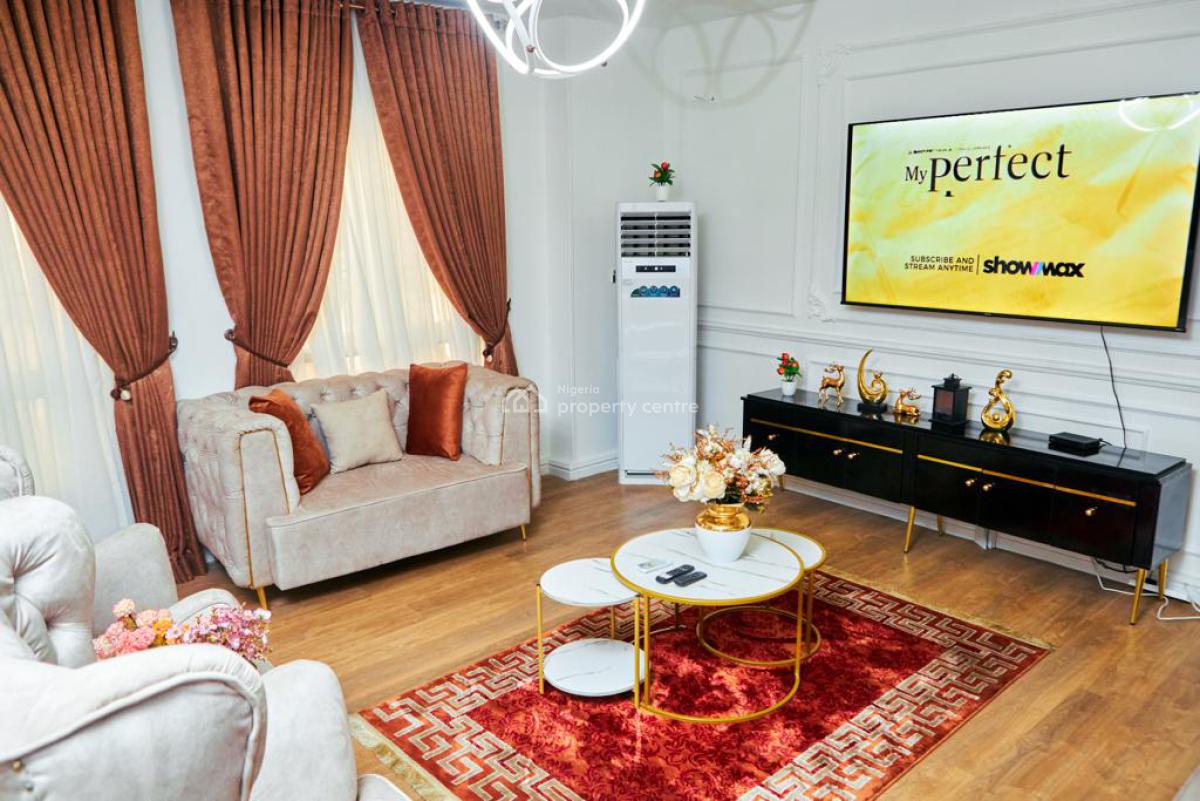 4 Bedroom Duplex with Swimming Pool, Chevron Drive, Lekki, Lagos, Semi-detached Duplex Short Let