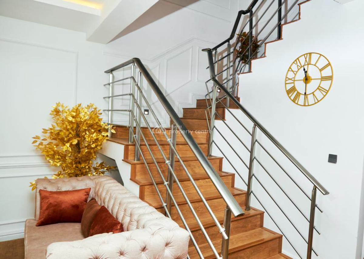 4 Bedroom Duplex with Swimming Pool, Chevron Drive, Lekki, Lagos, Semi-detached Duplex Short Let