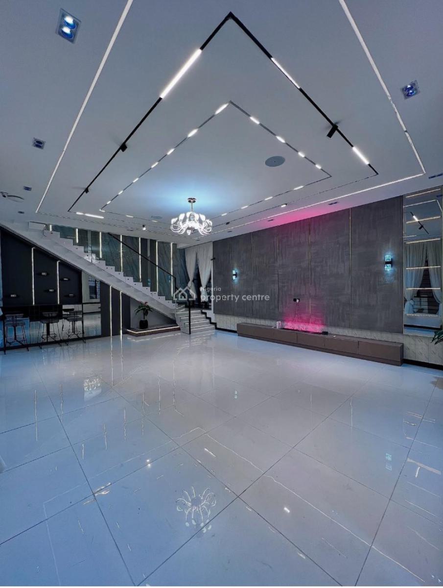 Contemporary 5 Bedroom Fully Detached with Swimming Pool, 2nd Toll Gate, Lekki, Lagos, Detached Duplex for Sale