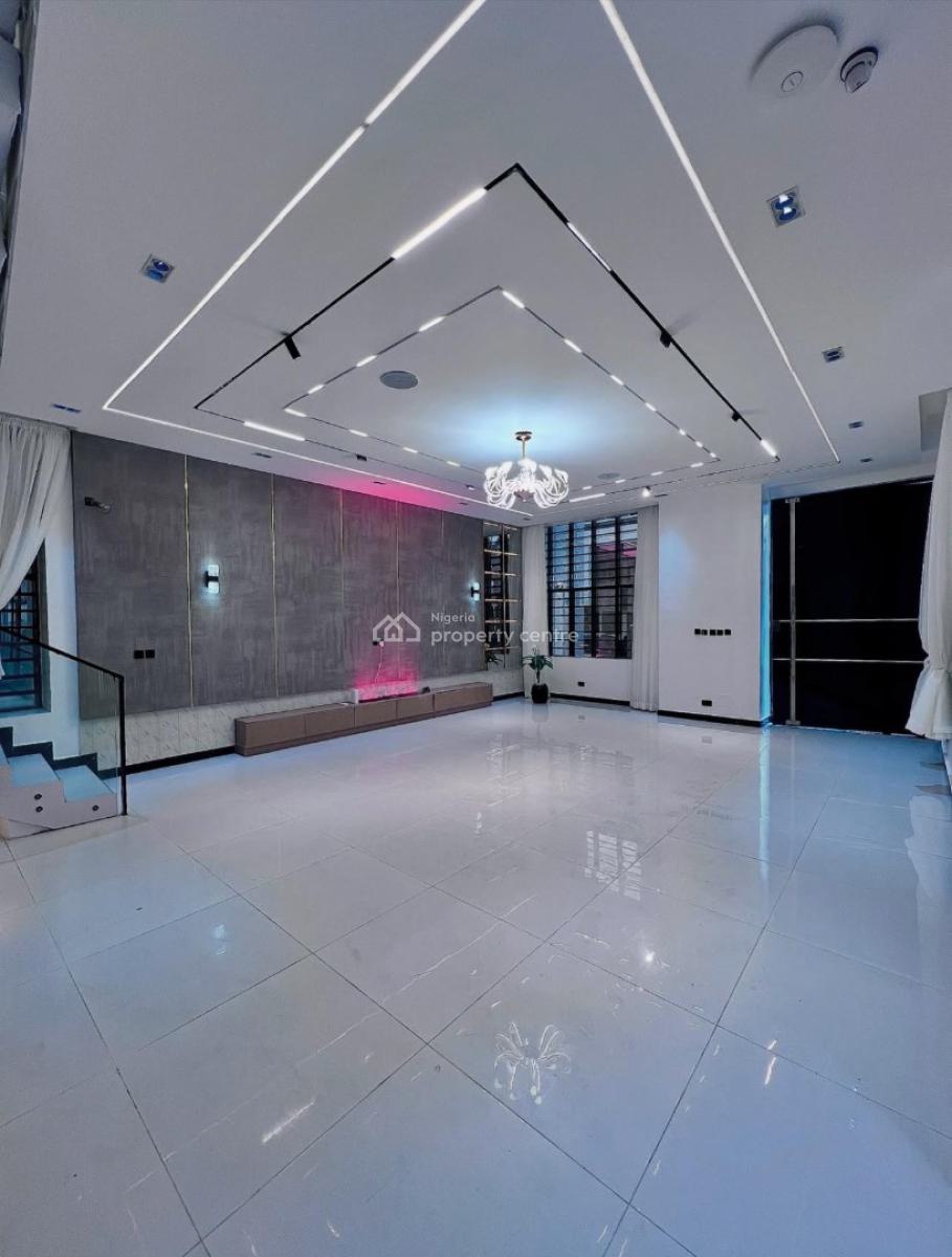 Contemporary 5 Bedroom Fully Detached with Swimming Pool, 2nd Toll Gate, Lekki, Lagos, Detached Duplex for Sale