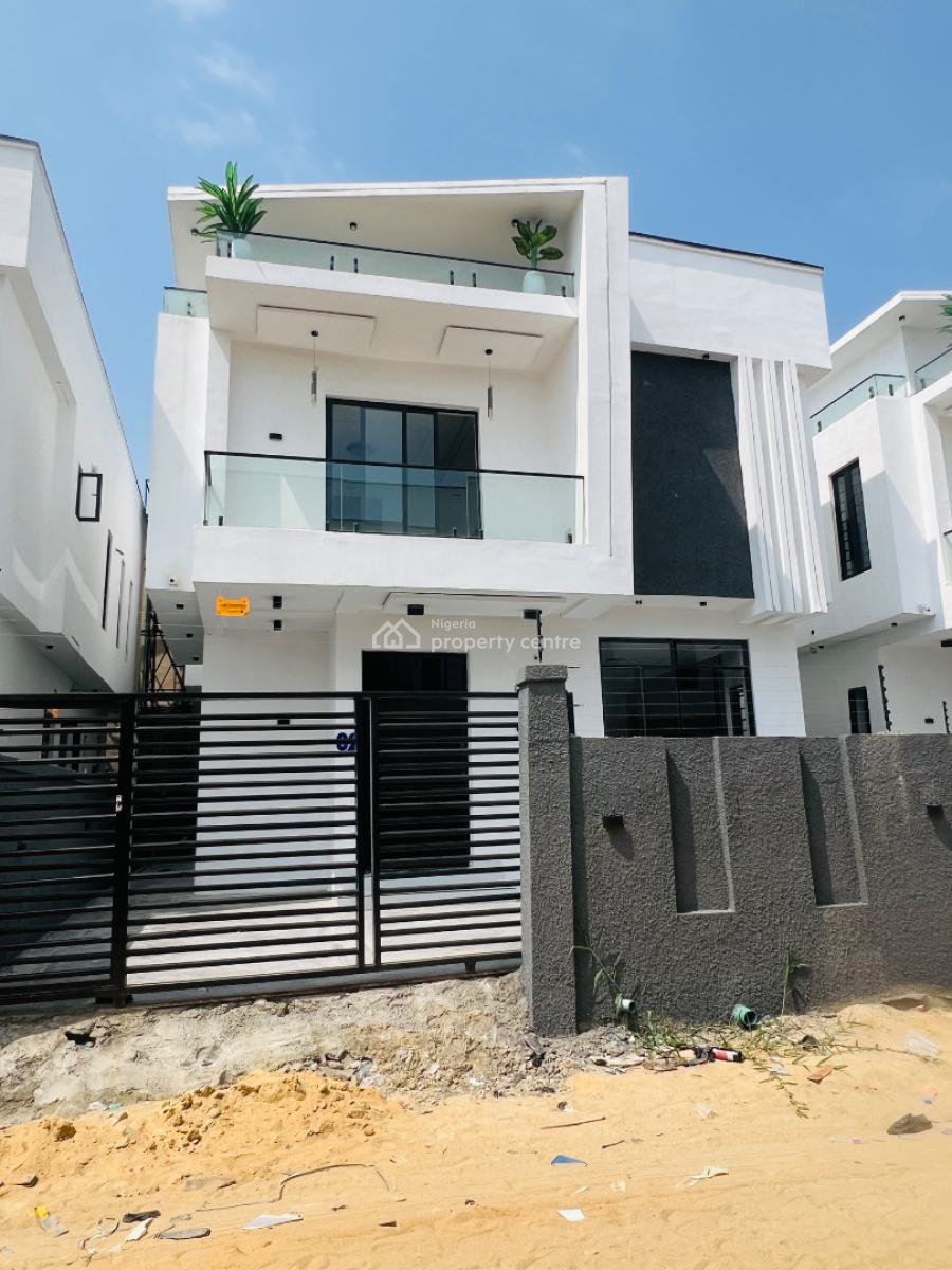 Newly Built 4 Bedroom Duplex in an Estate, Lekki Palm City Ajah, Ajah, Lagos, Detached Duplex for Sale