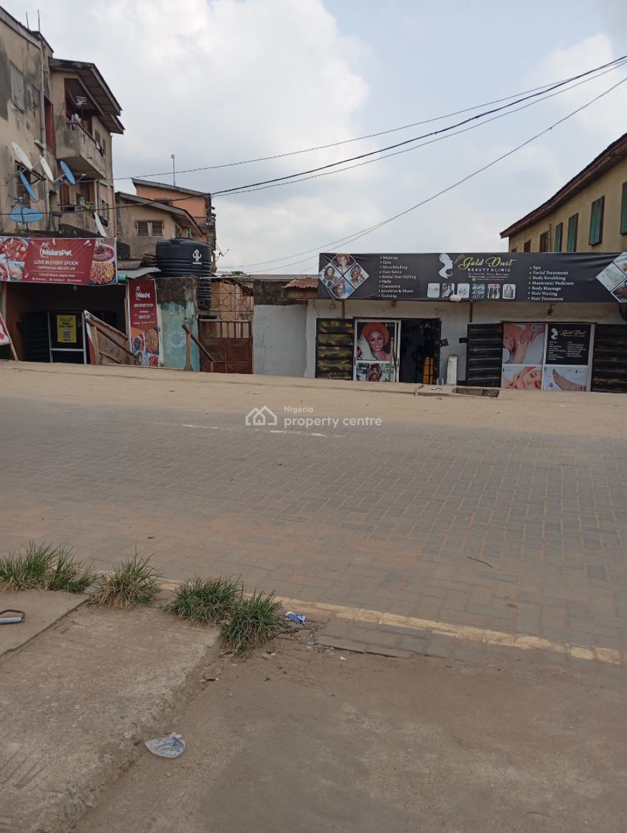 Full Plot of Land with Setback Bungalow, Church Street Alapere Ketu Lagos, Alapere, Ketu, Lagos, Residential Land for Sale