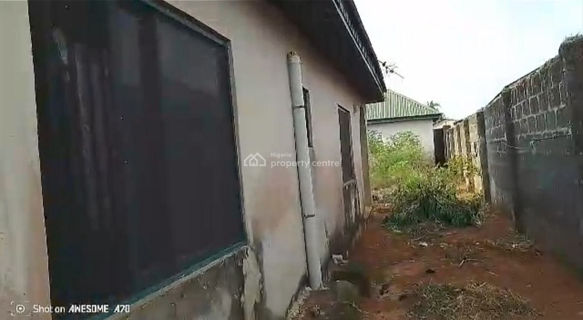 3 Bedroom Bungalow with a Large Shop on a Full Plot at Owode-ijako, Owode Ijako, Sango Ota, Ogun, Detached Bungalow for Sale