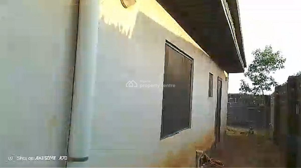 3 Bedroom Bungalow with a Large Shop on a Full Plot at Owode-ijako, Owode Ijako, Sango Ota, Ogun, Detached Bungalow for Sale