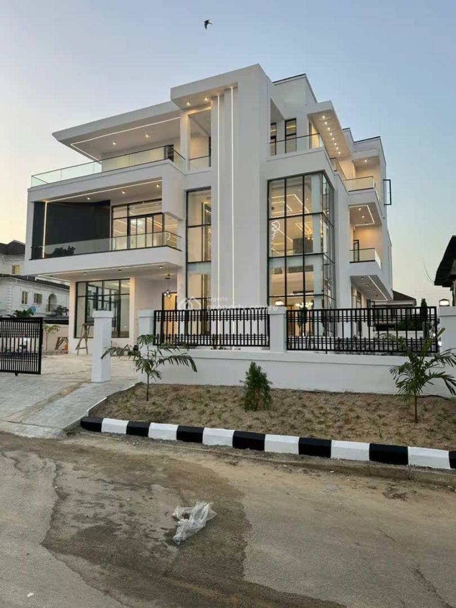 Newly Built Deluxe 5 Bedroom Fully Detached Duplex with Contemporary F, Lakeview Park Phase 1, Lekki, Lagos, Detached Duplex for Sale