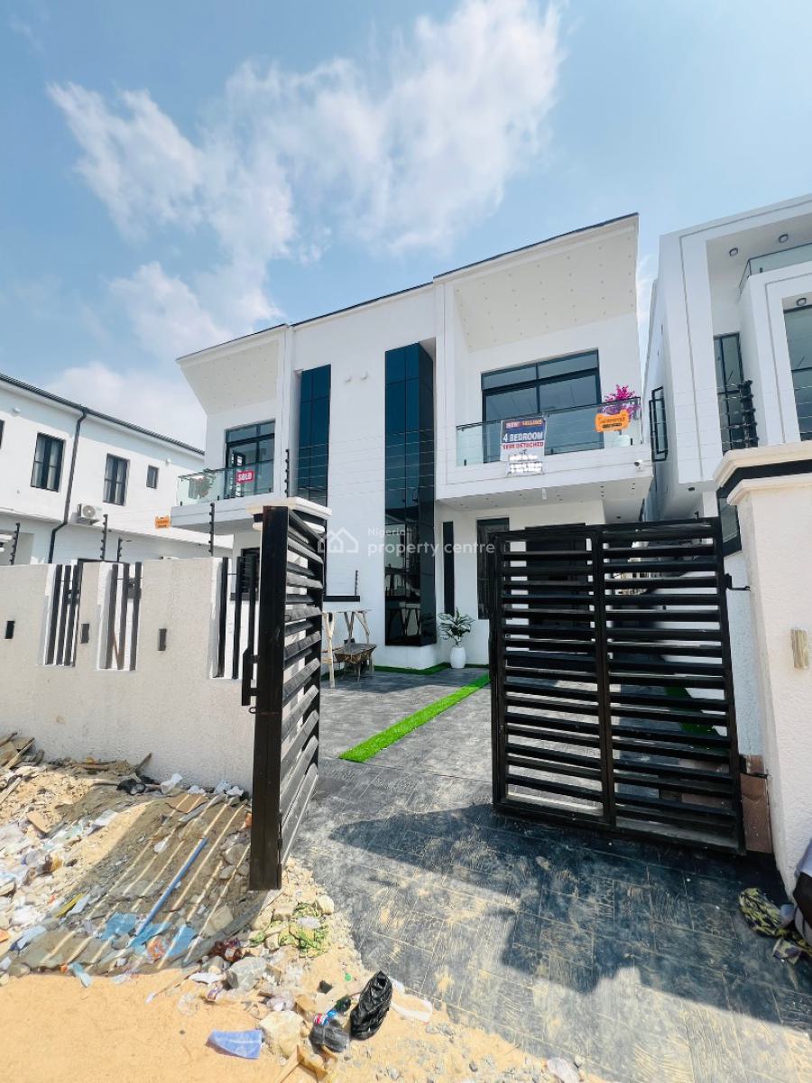 4 Bedroom Semi Detached Duplex in an Estate, Lekki Palm City Ajah, Ajah, Lagos, Semi-detached Duplex for Sale