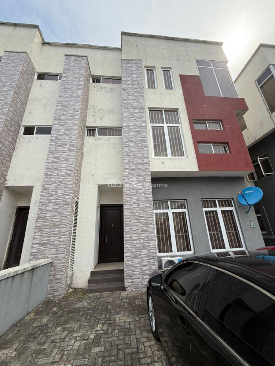 Fully Furnished 4-bedroom Townhouse with Bq, Vintage Park Estate, Osapa, Lekki, Lagos, House for Sale