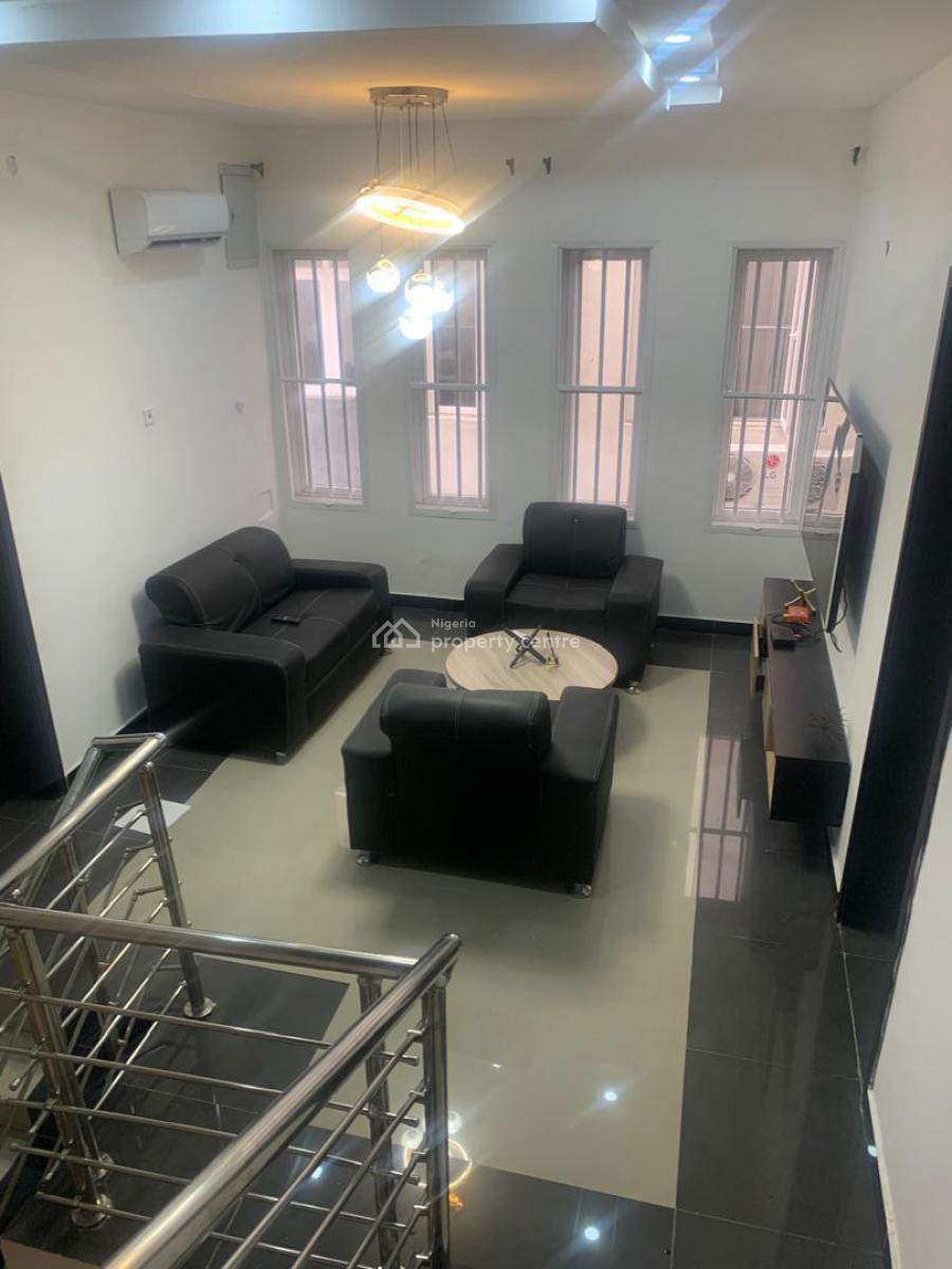 Fully Furnished 4-bedroom Townhouse with Bq, Vintage Park Estate, Osapa, Lekki, Lagos, House for Sale